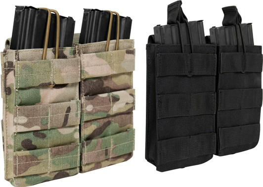 MOLLE Double Mag Open Top Pouch Two Magazine Holder