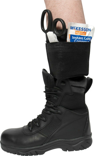 Emergency Medical Supply Ankle Holster Black EMS Quick Access Medical Supplies