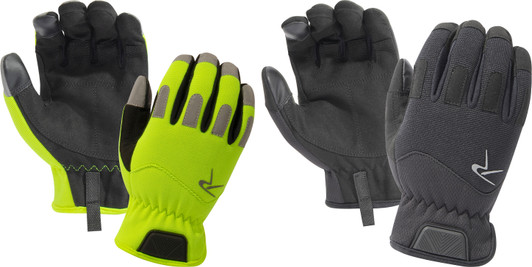 Rapid Fit Duty Gloves Touchscreen Insulated Police Gloves (High Vis or Black)