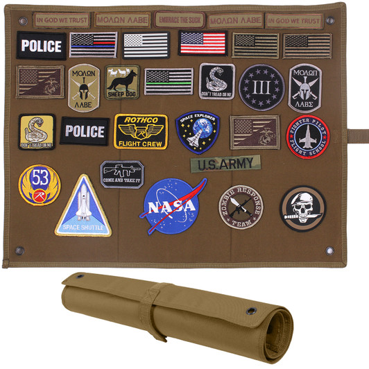 Rothco Hanging Roll-Up Morale Patch Board