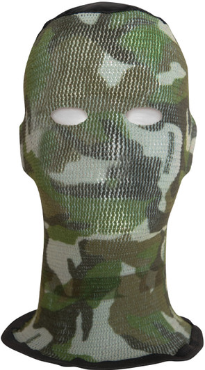 Spandoflage Head Net Green Camo Netting Face Hiding Cover Protection USA Made
