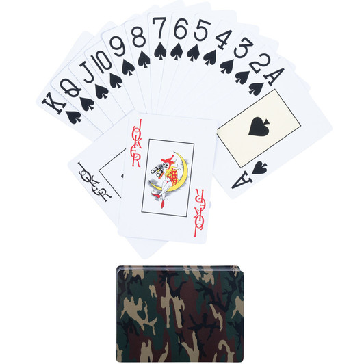 Woodland Camouflage Novelty Playing Cards Deck