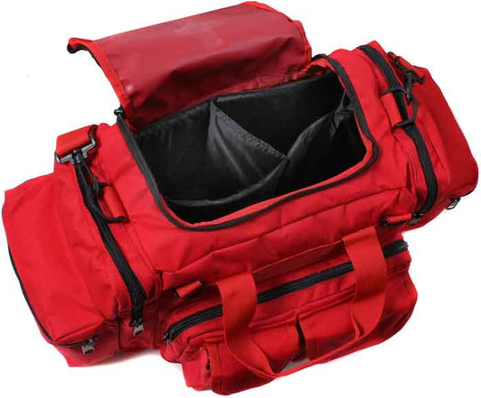 Army Universe Red EMT EMS White Cross Starter Beginners Trauma Field Medics Carry Shoulder Bag + Pin