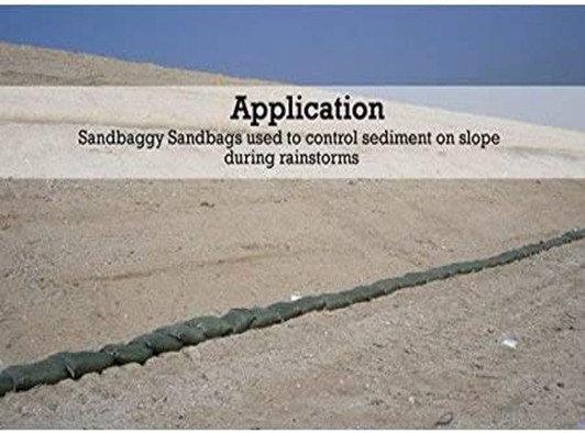 Polypropylene Olive Drab Rugged Sandbag, 14 Inches by 26 Inches, Pack of 15