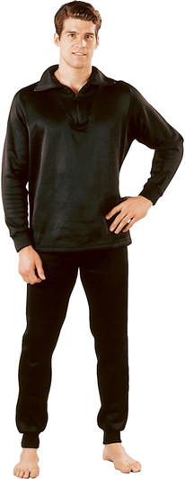 Rothco ECWCS Polyester Thermal Underwear Set - Black - MED