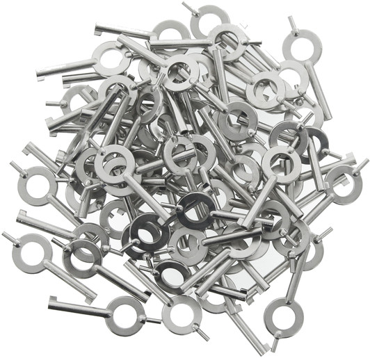 1000 Pack Universal Handcuff Keys Tactical American Standard Issue Law Enforcement