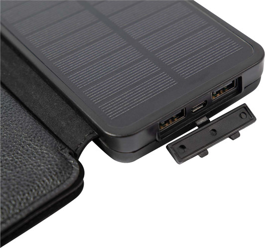 Folding Solar Panel with Power Bank and Portable Battery Charger