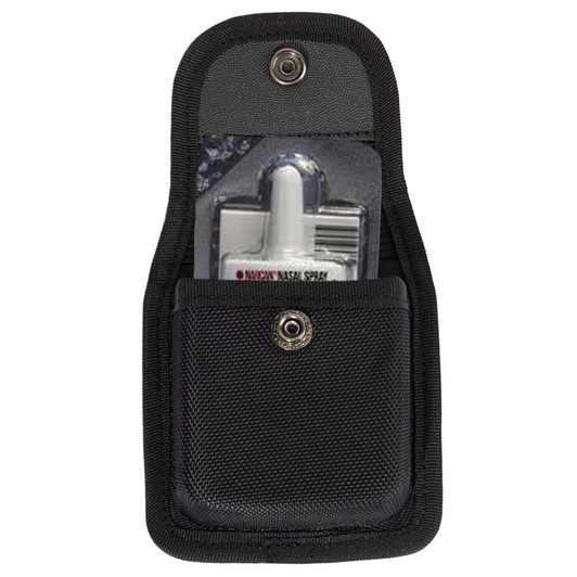 Black  Narcan Nasal Spray Pouch Tactical Duty Belt Narcan Spray Red Star Pouch