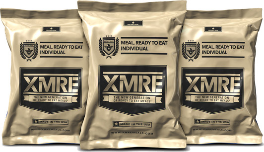XMRE Meals 1300XT - 12 Meals with Heaters Military Grade Survival Food Military MREs