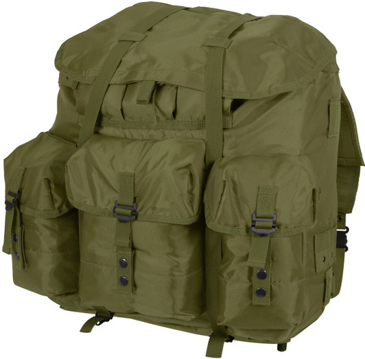 Olive Drab Medium Alice Pack Waterproof Backpack with Kidney Pad
