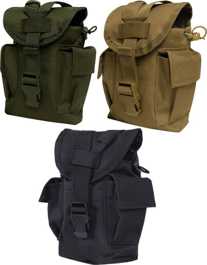 Tactical MOLLE Utility Pouch with 10 Survival Kit Outdoor Essentials Pack