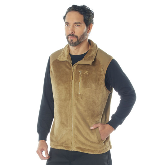 Polar Fleece Insulated Tactical Vest ECWCS Gen III Level 3 Style Thermal Extreme Cold Weather Vest