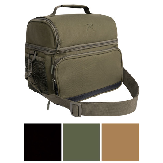 Insulated Lunch Cooler – Waterproof Dual Compartment Reusable Lunch Box
