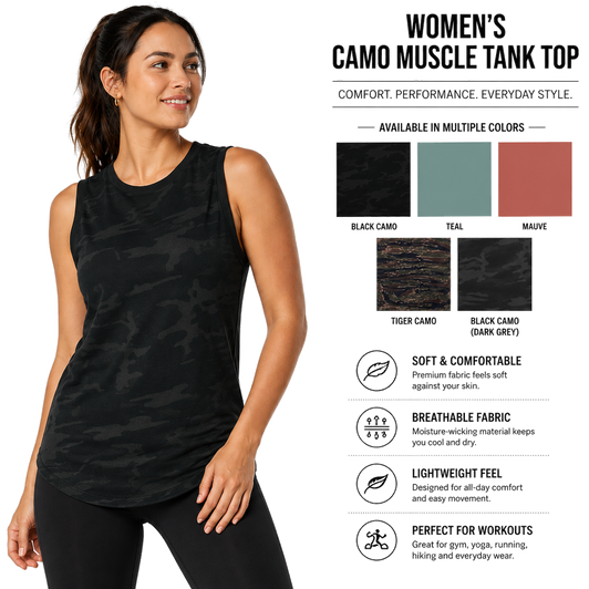Women's Essential Sleeveless Crewneck Tank Top