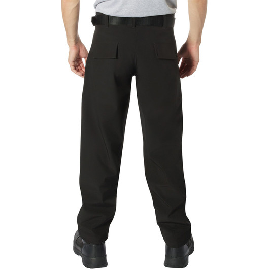 Men’s Lightweight Active Flex Soft Shell Pants – Stretchable Water Resistant Rugged Trousers