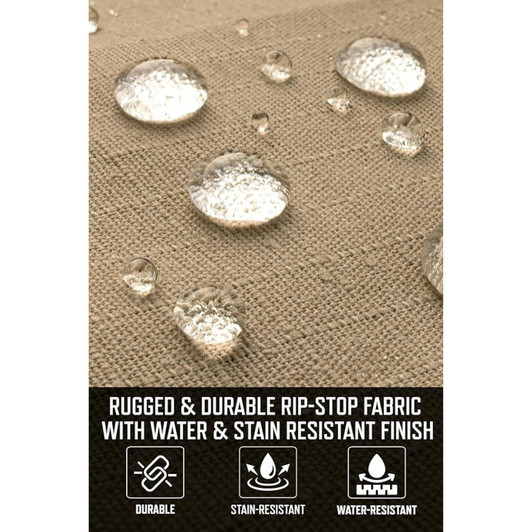 Tactical Deployment Cargo Pants – Rip-Stop Zipper Fly 6 Pocket Water-Resistant Work Duty Trousers