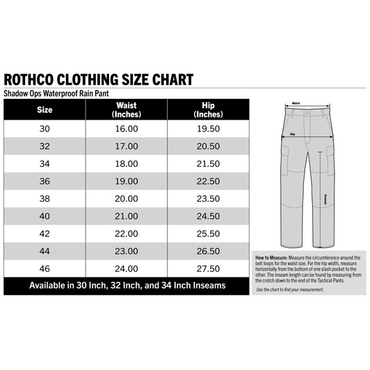 Men’s Black Shadow Ops Waterproof Rain Pants - Ultra-Light Outdoor Hiking Pants