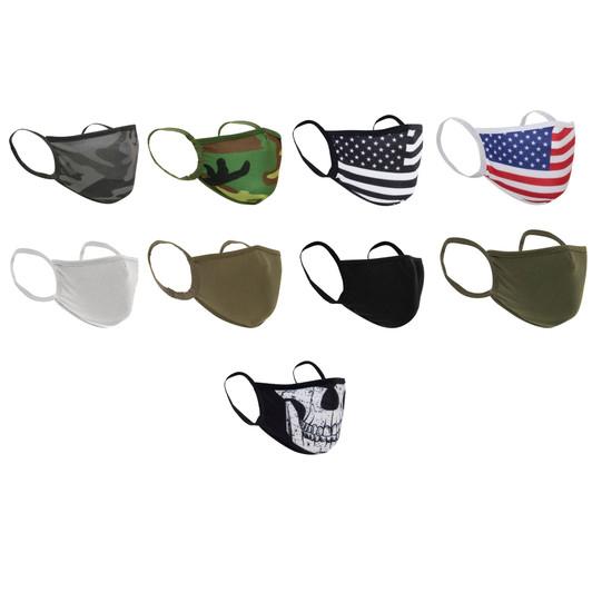 Reusable 3-Layer Polyester Washable Face Mask