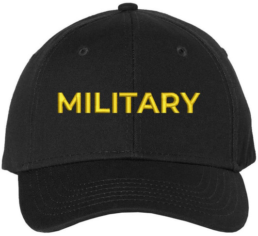 Military Embroidered Baseball Cap | Text USA Army Military Professionals United States Hat | Structured
