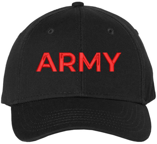 Army Embroidered Baseball Cap | US Army Text | Structured Hat