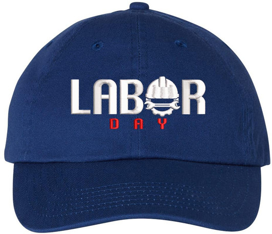 Army Universe Labor Day Low Profile Dad Hat Unstructured Adjustable Baseball American Holiday Cap (Royal Blue)