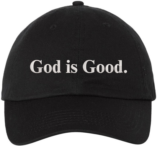 God Is Good Embroidered Dad Hat Christian Faith Baseball Cap Inspirational Religious Hat
