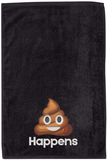 Funny Embroidered 100% Cotton Hilarious Sarcastic Graphic Hand Towel With Hemmed Edges