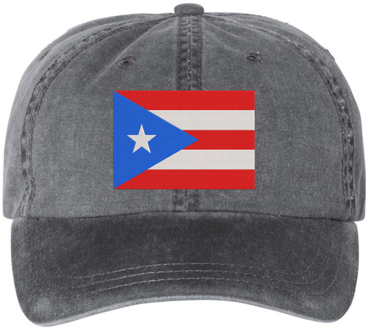 Puerto Rico Flag Embroidered Baseball Cap Puerto Rican Pride Dad Hat Boricua Patriotic Cap