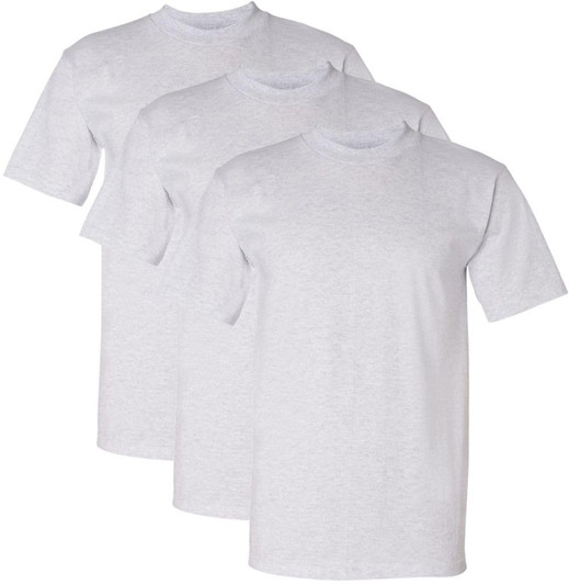 US Army Heavyweight Solid Color T-Shirts | Made in USA 100% Cotton Heavy Weight Crewneck Shirts | 3 Pack