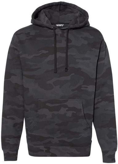 Camo Tactical Heavyweight Hoodie Sweatshirt Thick Fleece Lined Premium Deluxe Unisex Warm Pullover Hooded