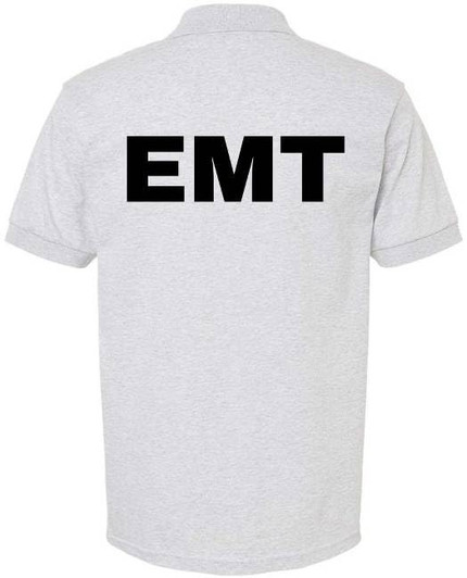 EMT Polo Shirt Emergency Medical Technician First Responder 911 Paramedic Golf Shirt