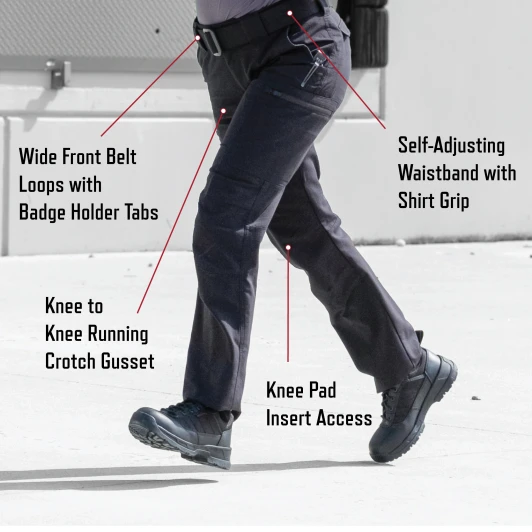 Women's Tactical Patrol Pants Water-Resistant Rip-Stop Stretch Duty Cargo Uniform Pants