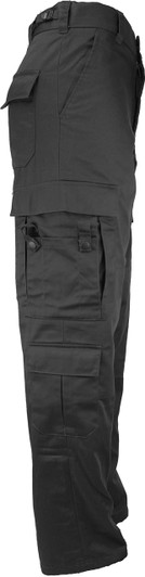 Uniform Cargo Pants 9 Pocket Work Pants for EMT EMS Police Security Utility Poly Cotton Adjustable Fit
