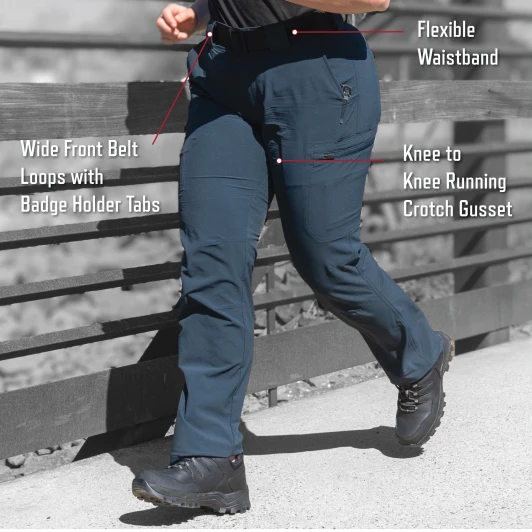 Women's Tactical Nylon Stretch Cargo Pants Duty Work Utility Uniform