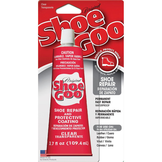 Amazing Goop Shoe Goo Glue Clear - 3.7 Oz 5 Packs