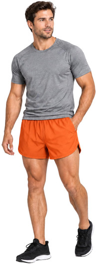 Men’s Ranger Panties Quick-Dry Running 4-Inch Shorts, 3-Pack