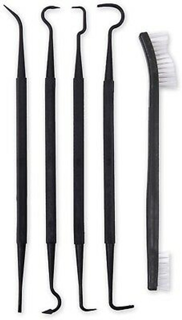 Gun Cleaning Pick & Brush Set - 5 Piece Pack