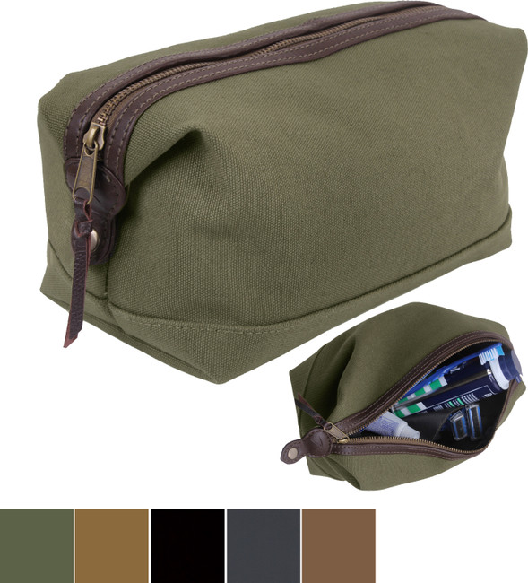 Travel Toiletry Bag Kit Case Compact Military Dopp Organizer Deluxe High Quality