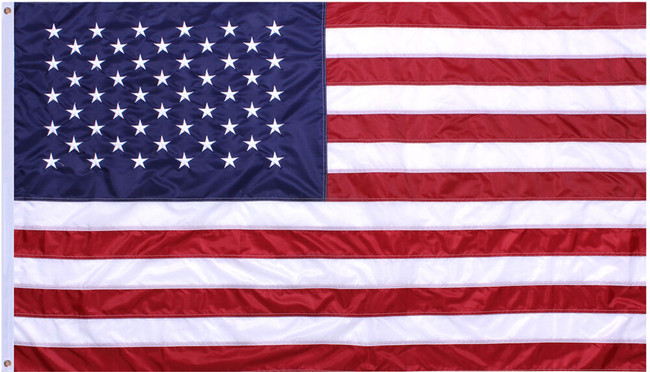 US Flag 5' x 8' Double Stitched Deluxe Quality Large Jumbo USA American Grommets