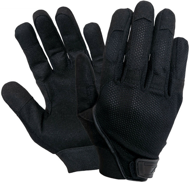 Black All Purpose Touch Screen Lightweight Mesh Tactical Combat Glove