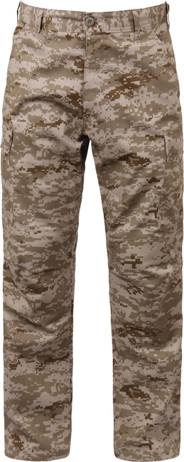 Desert Digital Camouflage Military BDU Cargo Bottoms Fatigue Trouser Camo Pants