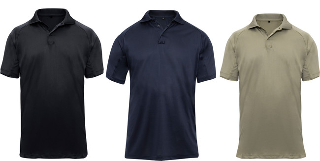 On Duty Performance Polo Shirt Short Sleeve Security Officer Moisture Wicking