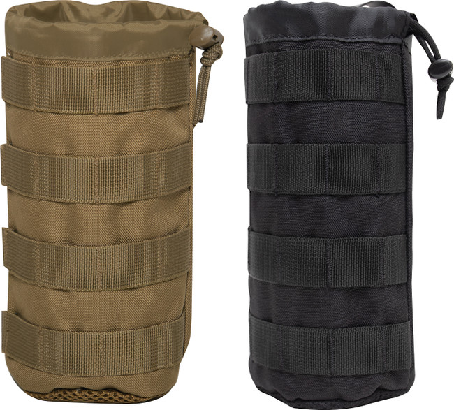 Tactical MOLLE Water Bottle Carrier Pouch Holder Military Carry Bottle