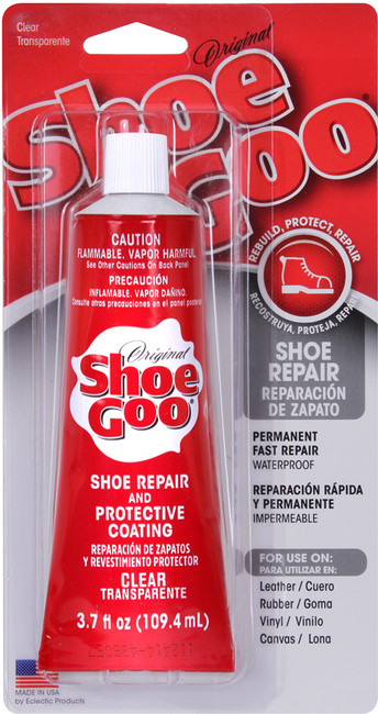 Amazing Goop Shoe Goo Glue Clear - 3.7 Oz 5 Packs