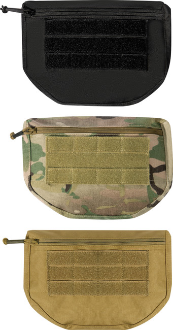 Plate Carrier Front MOLLE Pouch with Hook And Loop Fastening System