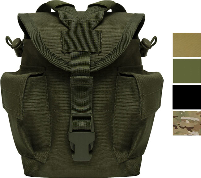 MOLLE II Canteen Cover & Tactical Utility Pouch Belt Attachment