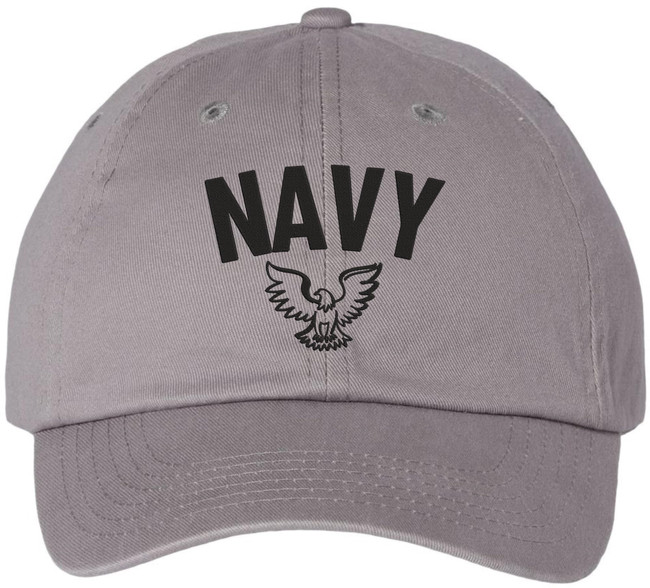 NAVY Embroidered Baseball Cap Eagle Emblem Military Patriotic Adjustable Dad Hat