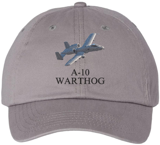 A-10 Warthog Embroidered Baseball Cap USA Military Aviation Fighter Aircraft Adjustable Dad Hat