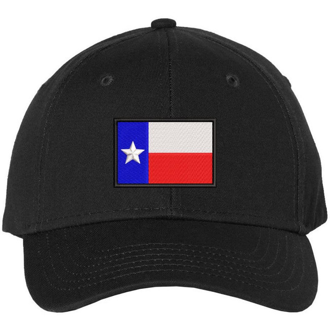 Texas State Flag Embroidered Baseball Hat Lone Star State Logo Adjustable Cap