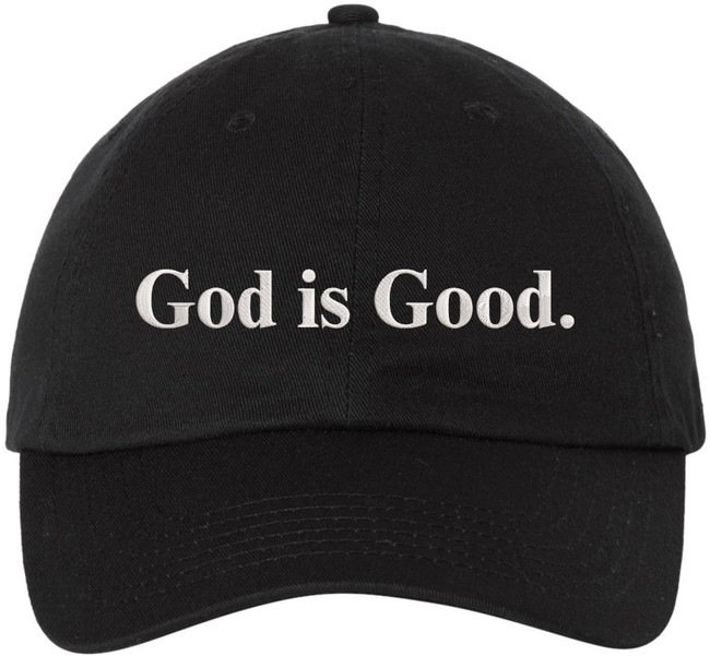 God Is Good Embroidered Dad Hat Christian Faith Baseball Cap Inspirational Religious Hat